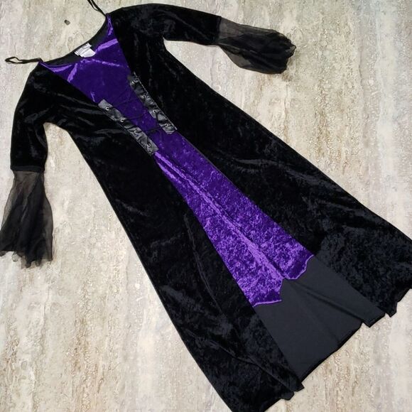 CALIFORNIA COSTUME WITCHES DRESS YOUTH XL - Picture 1 of 4